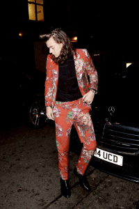 Get The Look: Harry Styles in Marc Jacobs Palm Print Shirt – PAUSE