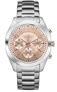 silver and rose gold watch mother's day gifts 2017