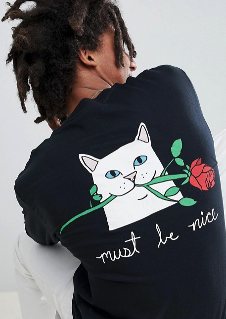 taylor swift reputation tour outfit ideas asos romantic cat long sleeve tee